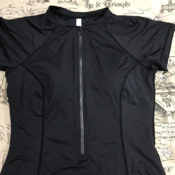NWOT SEA LEVEL Front Zip One-Piece Swimsuit - Picture 6 of 8